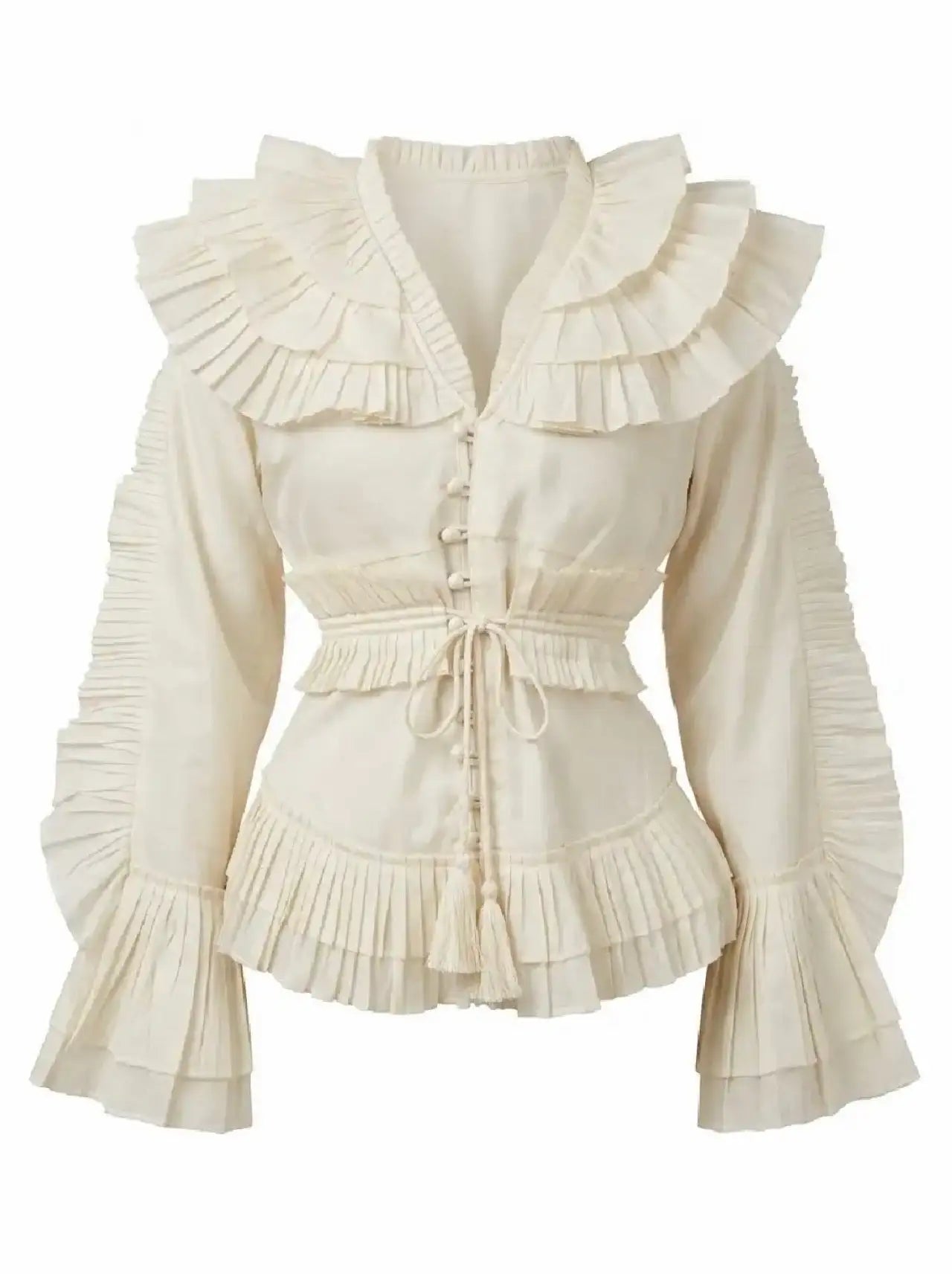 Victorian Ruffled Top