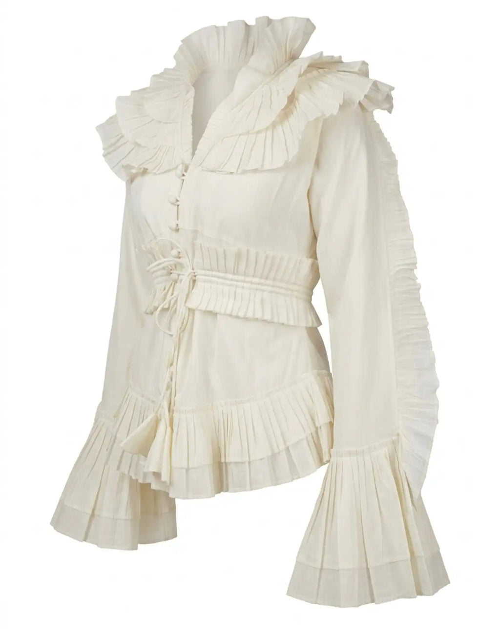 Victorian Ruffled Top