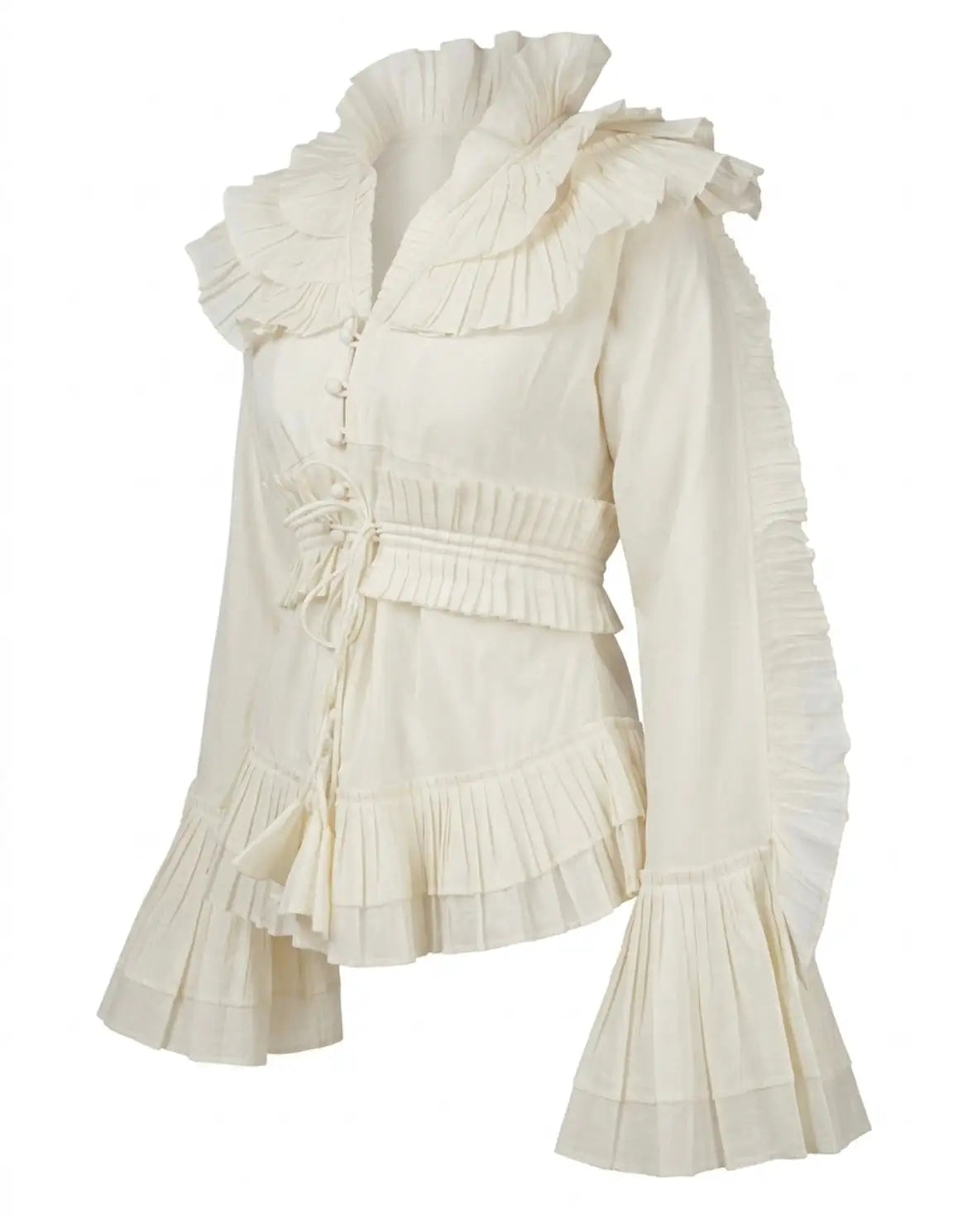 Victorian Ruffled Top